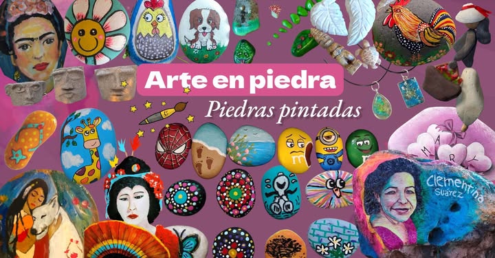 Arte en piedra - Piedras pintadas