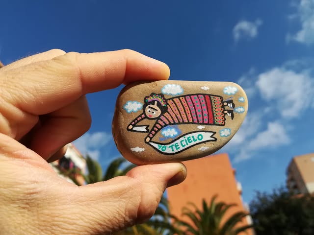 Bada-Roc Barros (Rocas pintadas en La Comarca de los Barros ESP)