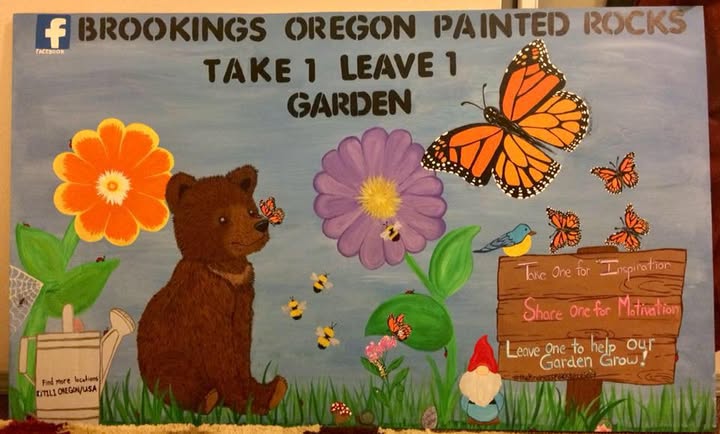 Brookings Oregon Painted Rocks #BOPR