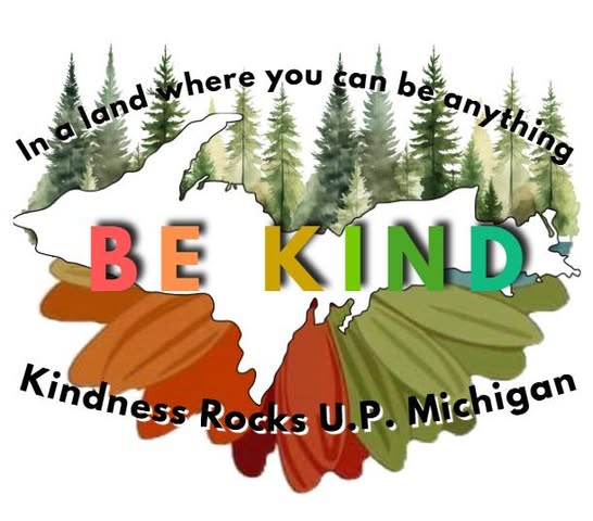 Kindness Rocks U.P. Michigan