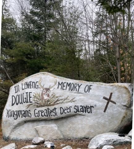 Lincoln's Famous Painted Rock