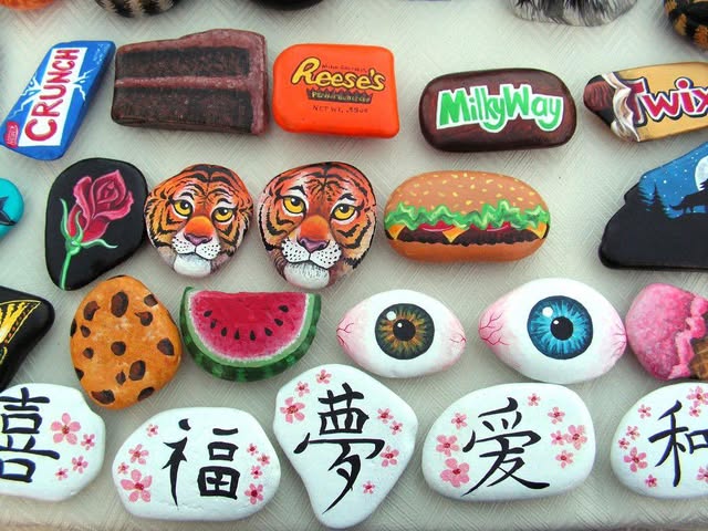 Oregon Painted Rocks