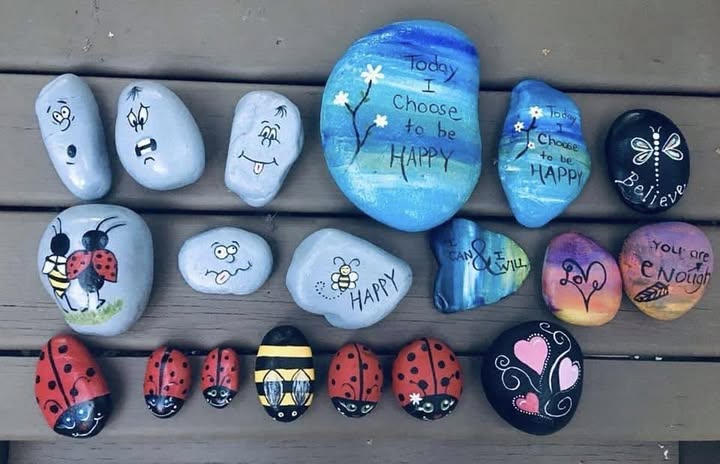 Painted rocks for beginners