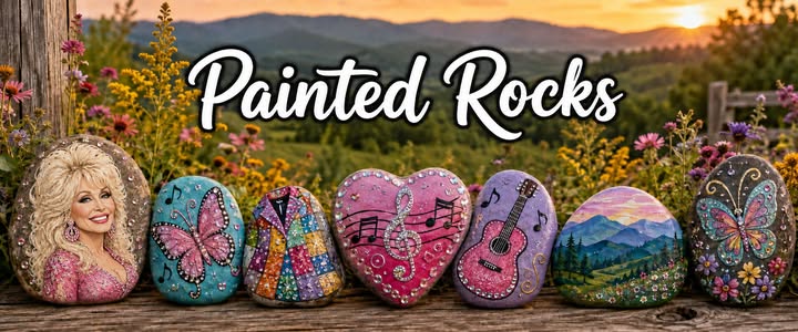 Painted Rocks - Join the fun: Hide, Find & Share