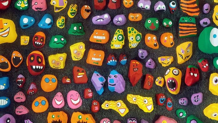 Painted Rocks