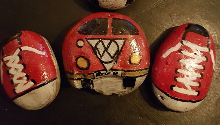 plumstead & greenwich boroughs painted rocks