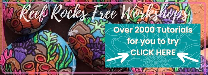 Reef Rocks Free Rock Painting Workshops