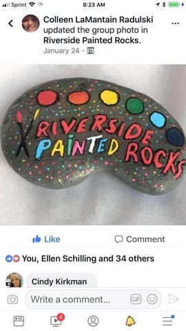 Riverside Painted Rocks