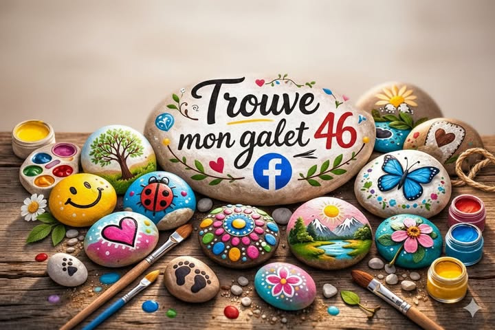 Trouve mon galet 46