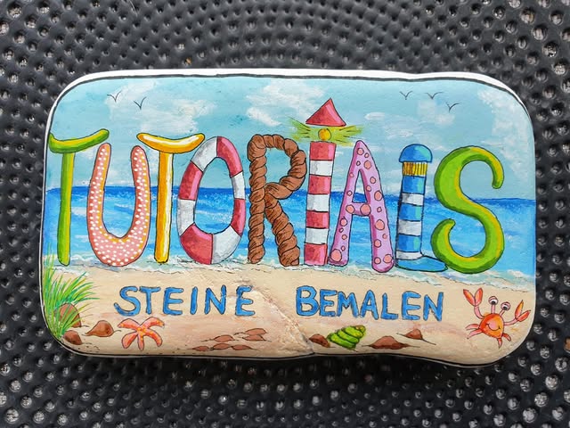Tutorials - Steine bemalen